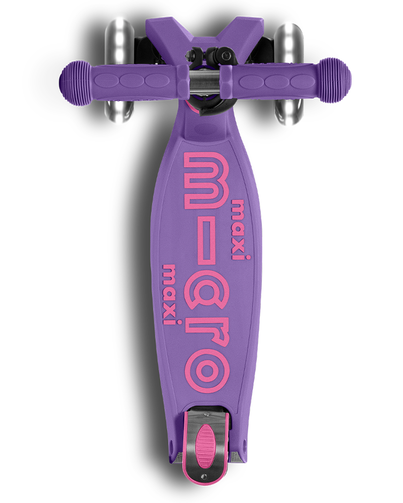 Maxi Micro Deluxe Foldable LED Purple MMD100