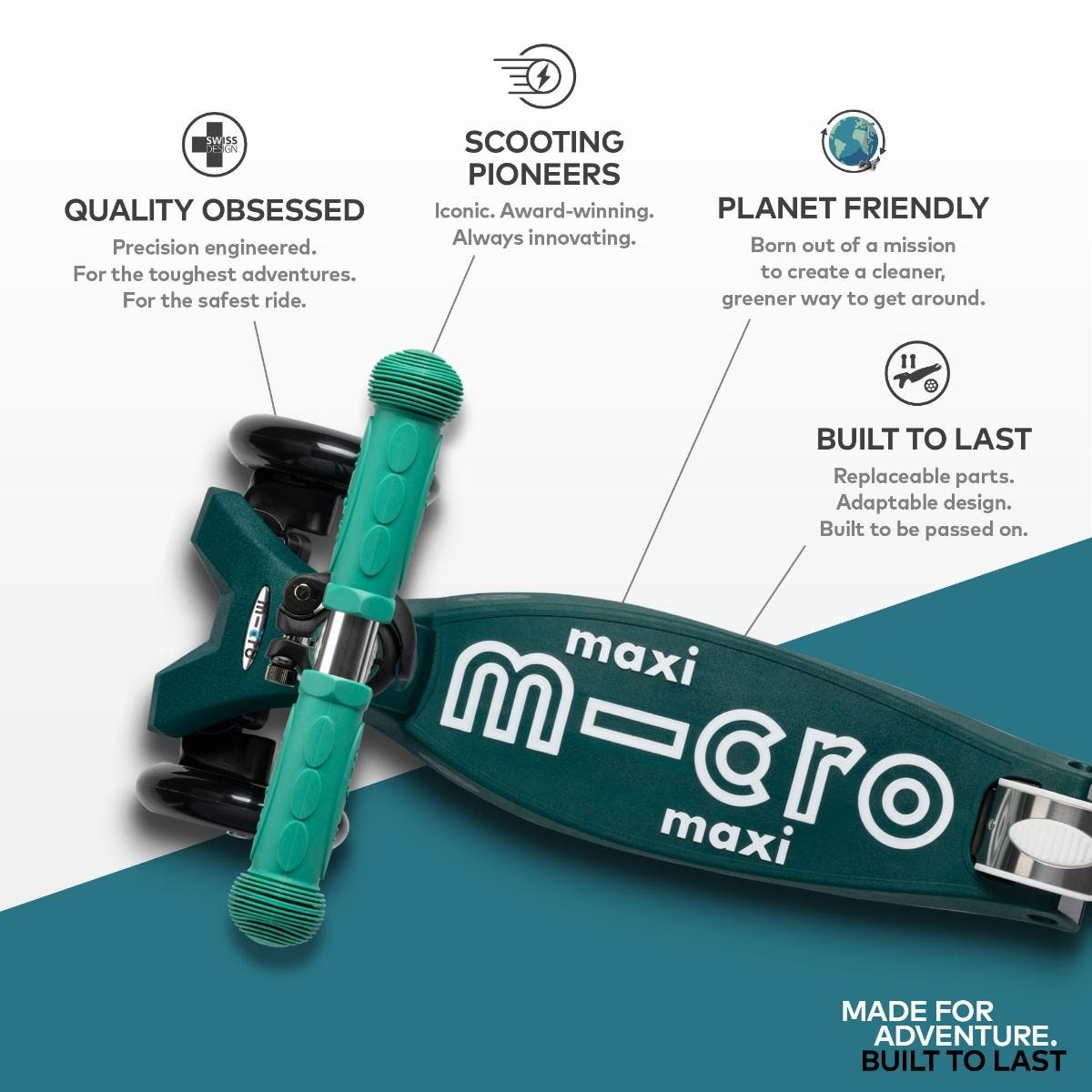 Maxi Micro Deluxe ECO Green MMD122