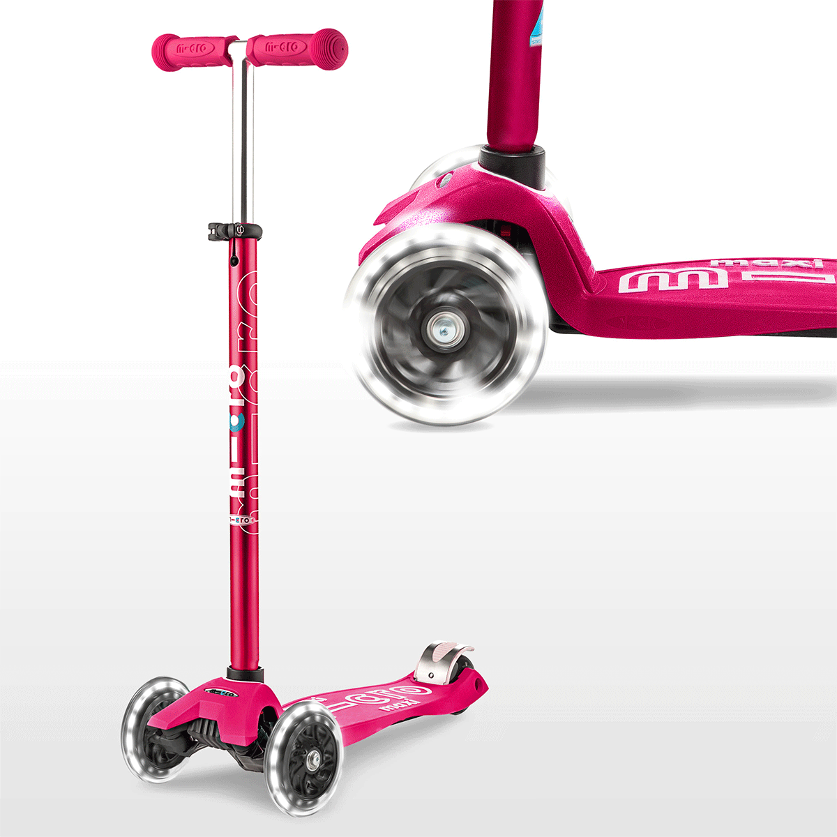 Maxi Micro Deluxe LED Pink MMD077