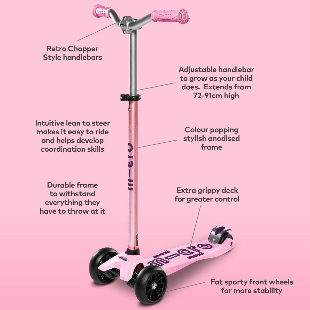 Maxi Micro Deluxe Pro Rose MMD090