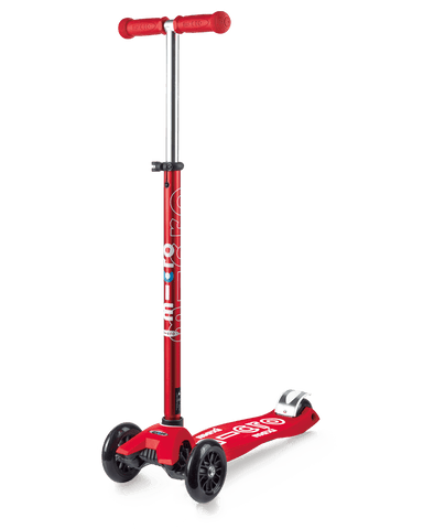 Maxi Micro Deluxe Foldable LED Red MMD098