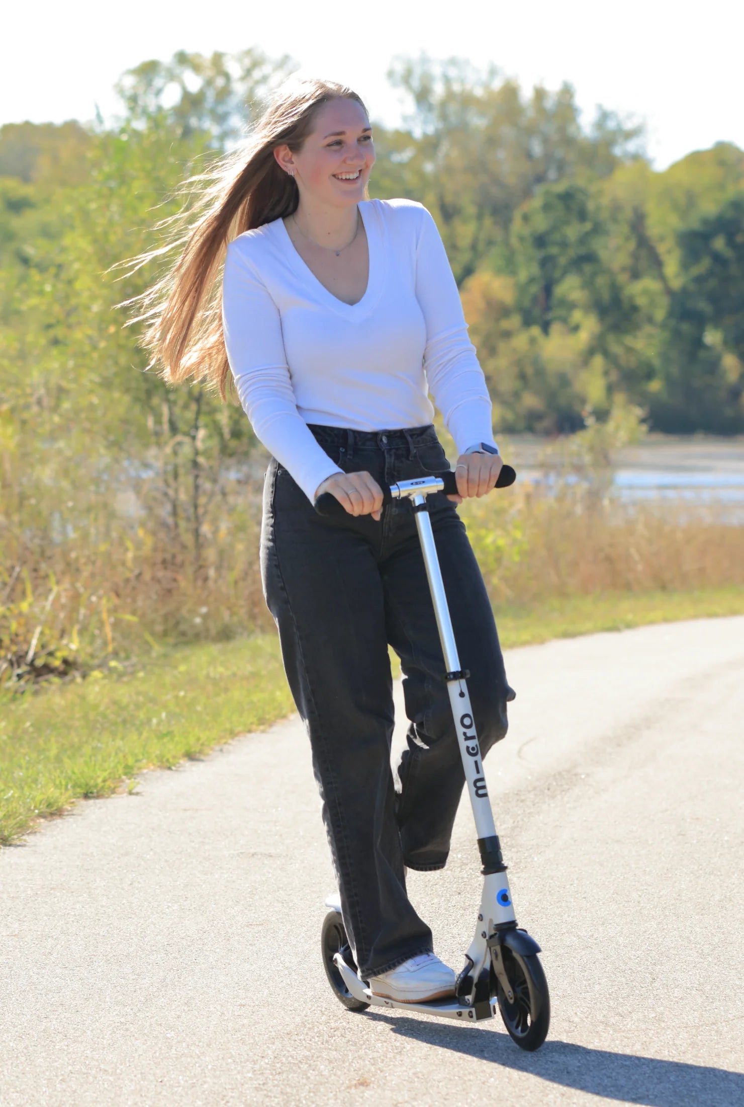 Micro Scooter Matt Silver SA0241