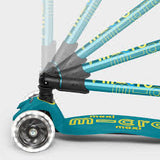 Maxi Micro Foldable LED Petrol Green MMD097