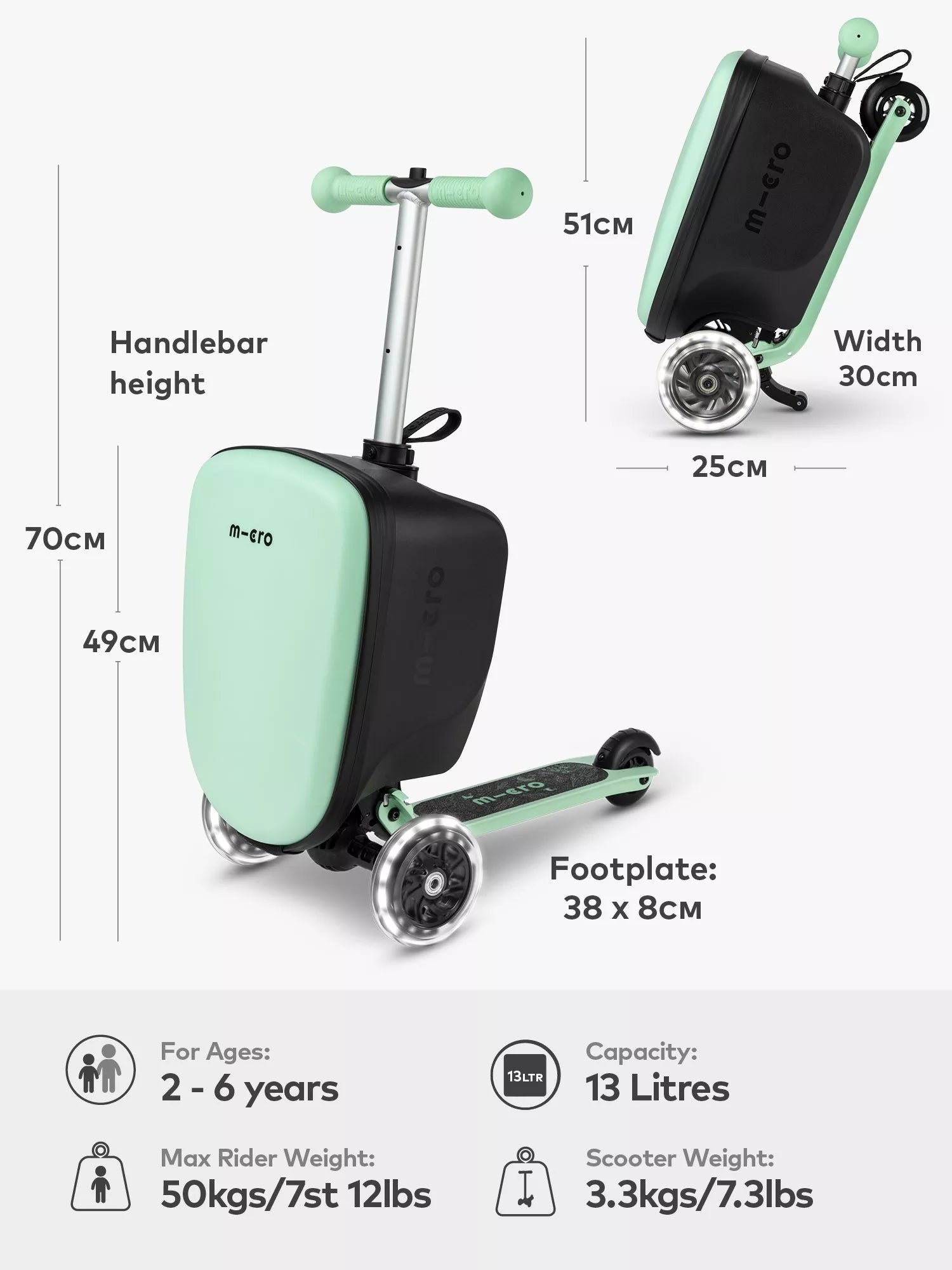 Micro Scooter Luggage Junior ML0031