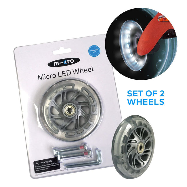 LED Wheel Mini Micro 120 mm Set