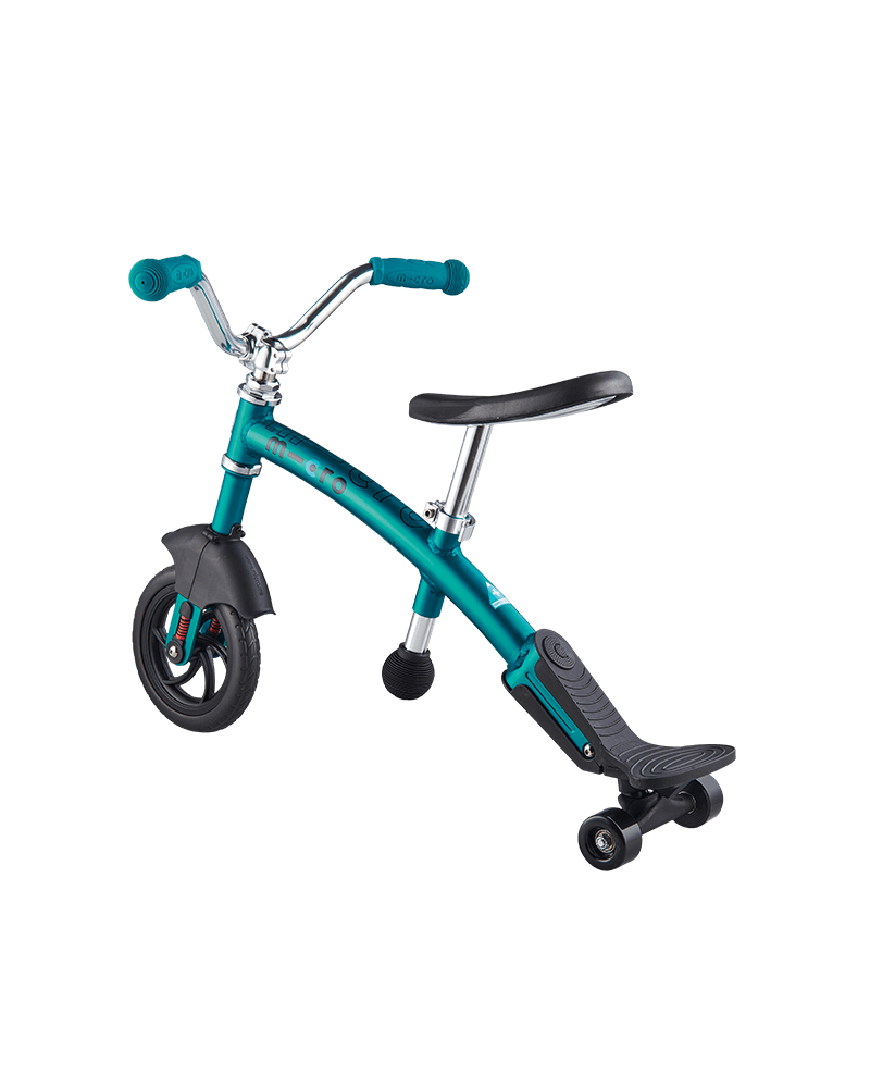 Micro G-Bike Chopper Deluxe Aqua, 2 in 1 balance bike, GB0025