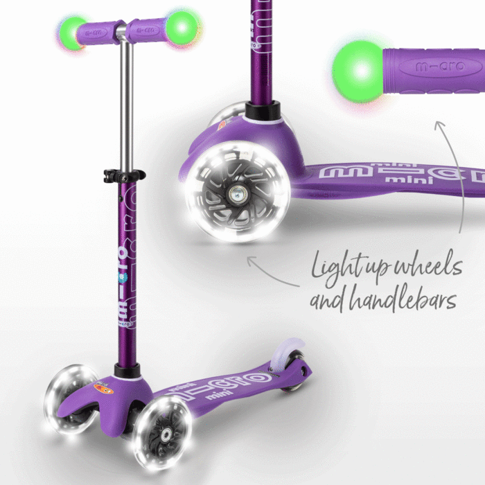 Magic Scooter Mini Micro Deluxe Magic Purple MMD129 – Raptor Concept Store